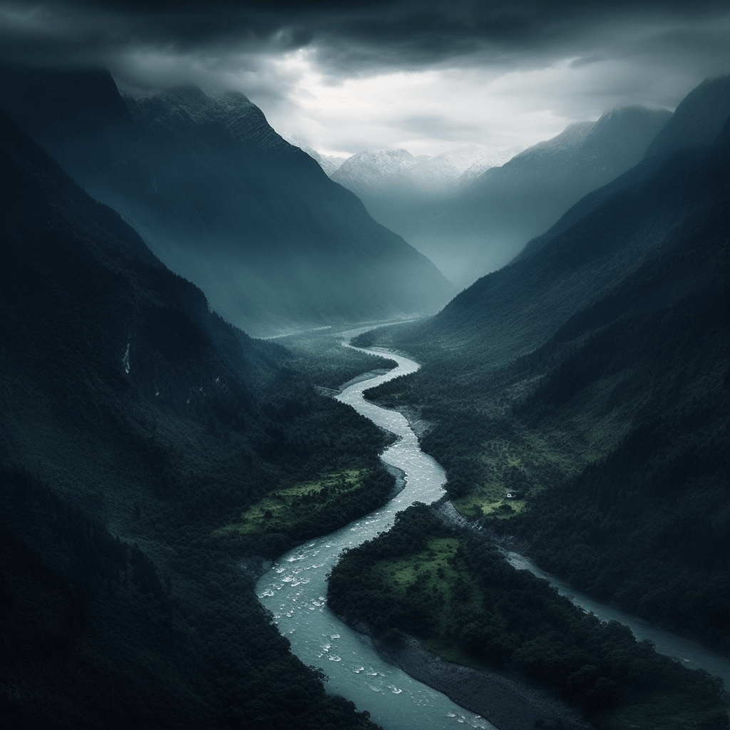 a-long-river-in-dark-mountains