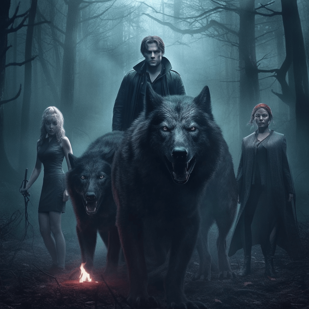 werewolves-in-the-dark-forest-with-alpha-leader