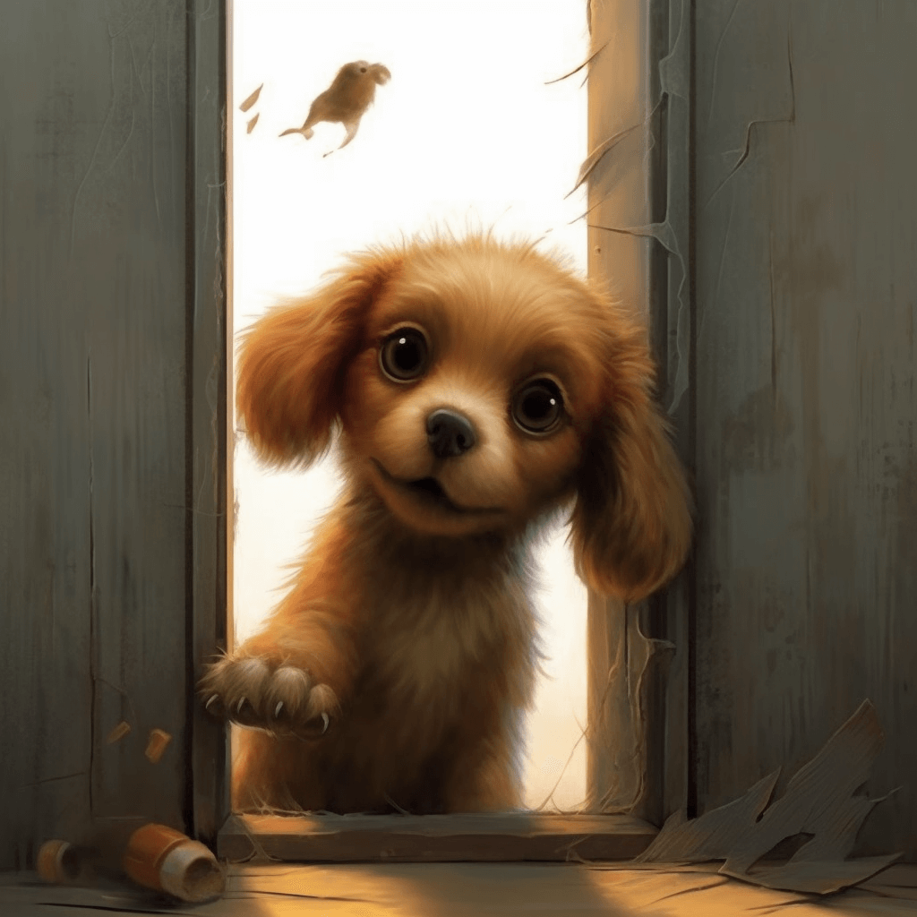 cute-puppy-saying-hi-from-window